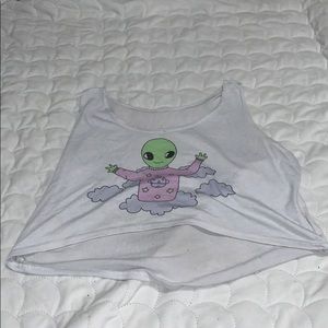 Alien crop top